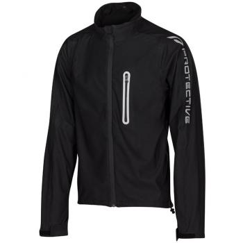 Protective - Chubasquero para hombre, talla S, color negro