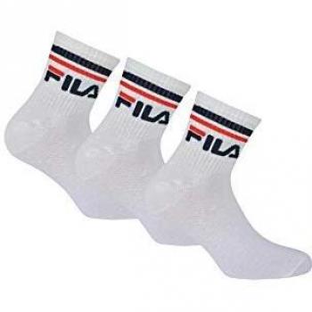 Fila F9398, Calcetín unisex, White, 43/46