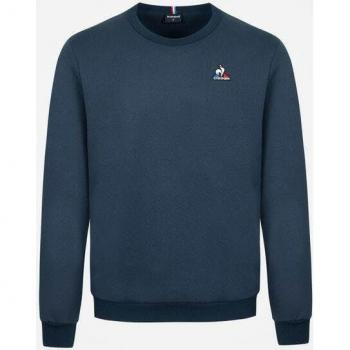 Sudadera Le Coq Sportif Esenciales con Logo Pequeño Azul XS
