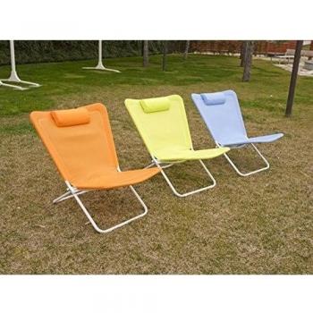 TRYUN - Silla Acero-Textileno Naranja Tryun 73X76X80Cm