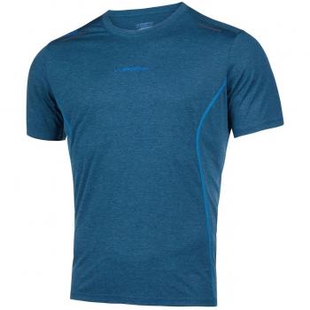 Camiseta de trail La Sportiva Tracer Storm Azul Hombre