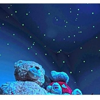 Estrellas Fluorescentes y Brillantes Adhesivas con Mapa de las Constelaciones: Estas Estrellas Adhesivas de Larga Duración Producen un Cielo Estrellado en el Techo o Pared de la Habitación de un Niño o Adulto