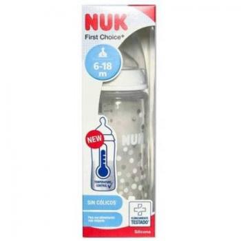 Biberón Nuk First Choice+ Silicona 300 ml