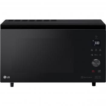 LG MJ3965BPS - Horno Microondas, 39 litros, 1100 W, Smart Inverter, display digital, Color Negro