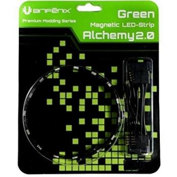 BitFenix Alchemy 2.0 Magnetic Indoor LED Strip - 60cm, 30 LEDs, Green, 1.44W