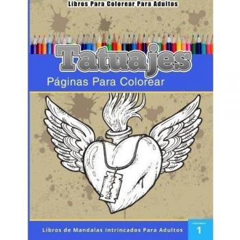 Libros Para Colorear Para Adultos: Tatuajes