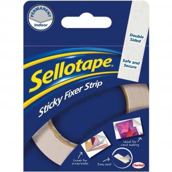 Sellotape 3796 - Rollo adhesivo desprendible de doble cara