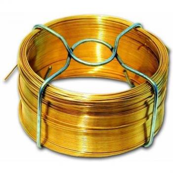 Filpack FGL08 Hilo metálico de latón - Diámetro 0,8 mm - Largo 50 m