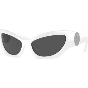 Versace VE4450 314/87 Women's Cat Eye Sunglasses White Size 60