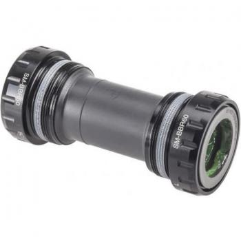 Shimano BB-R60 Ultegra 6800 Bottom Bracket - Type: BSA (British Thread) - Color: Black - Characteristics: Compatible with Shimano 105 and Ultegra groupsets, designed for road bikes, includes bottom bracket