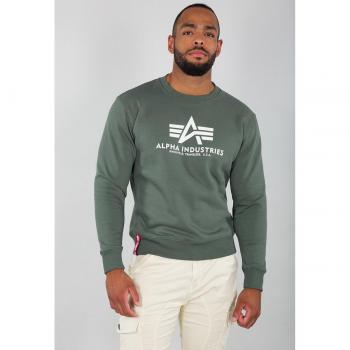Alpha Industries Vintage Green Basic Sweatshirt