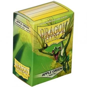 Dragon Shield Standard Matte Apple Green Sleeves (100 Count)