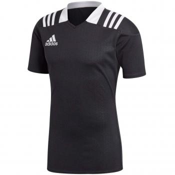 adidas TW 3S JSY F Camiseta, Hombre, Negro, S