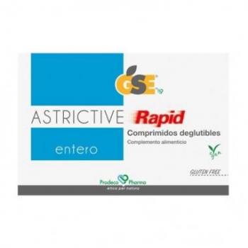 GSE Astrictive Rapid 24 comprimidos deglutibles para adultos.