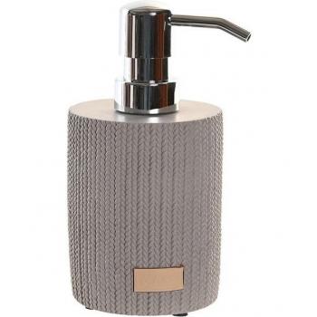 Dispensador de Jabón Gris Cemento Polipropileno