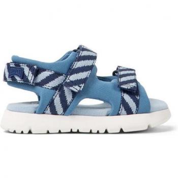 CAMPER Oruga - Sandals for First Walkers - Blue, Size 21, Cotton FabricCAMPER Oruga - Sandals for First Walkers - Blue, Size 5, Cotton Fabric