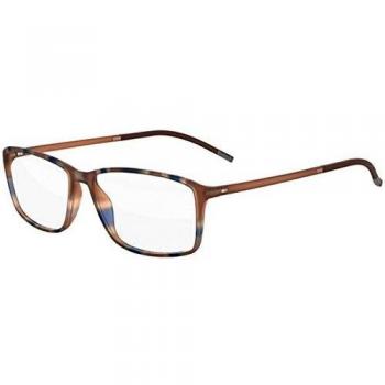 Silhouette Gafas de Vista SPX ILLUSION FULLRIM 2893 Brown Blue 54/14/0 hombre