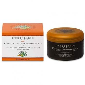 L 'erbolario para acelerar el bronceado crema facial con aceite de amaranto SPF 10
