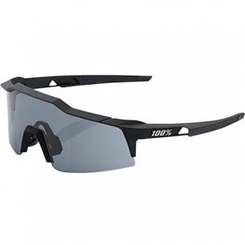 Gafas de Sol 100% Speedcraft XS Negro Soft Tact con Lente Ahumada