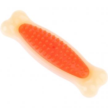 Juguete masticable TIAKI con sabor a bacon para perros - Talla M: 14 x 4 x 3 cm (L x An x AL)