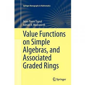 Value Functions on Simple Algebras, and Associated Graded Rings
