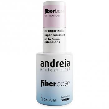 Base de Uñas Fuertes y Resistentes Andreia Professional Fiber Base 10,5mL 05 Soft Lavender | Gel Polish