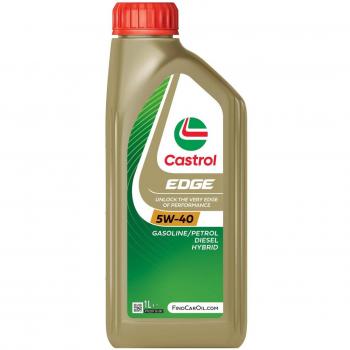 Aceite de motor Castrol Gasolina Diesel Híbrido 5W40 1 L
