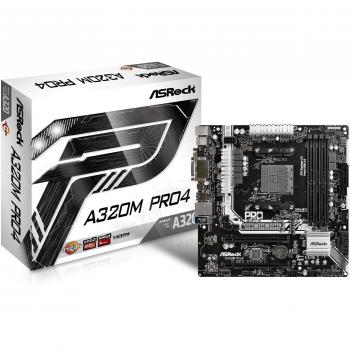 Asrock A320M Pro4 AMD A320 Socket AM4 Micro ATX - Placa base