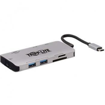 USB-C Dock, 4K HDMI, 3x USB-A Ports, Gbe, SD Card Reader, 100W PD 3.0