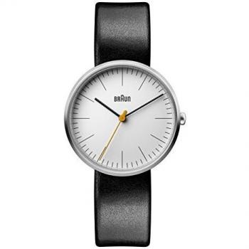 Reloj Analógico de Cuarzo para Mujer Braun Clásico con Correa de Piel BN0173WHBKL