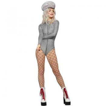 Disfraz de Body de Miss Whiplash holográfico Disco para mujer