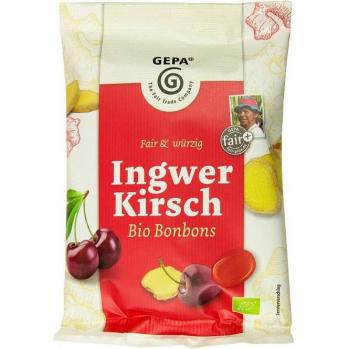 CARAMELOS DE CEREZA Y JENGIBRE BIO 100G GEPA