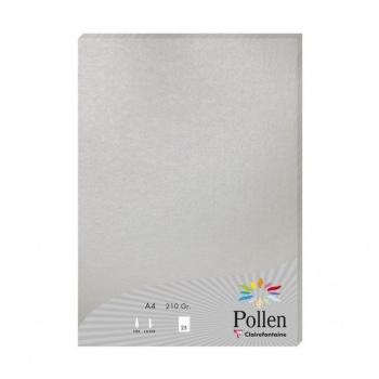 Pollen papel para impresora de inyección de tinta Clairefontaine 210x297 mm Plata