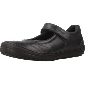 Geox J Hadriel C, Bailarinas con Correa de Tobillo para Niñas, Azul
