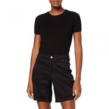 Vila NOS Vichino Rwre New Shorts-Noos Pantalones Cortos, Negro