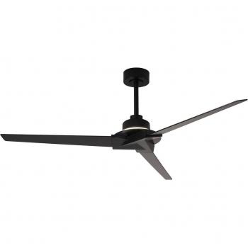 Ventilador de Techo LED Brisa Mini Negro/Madera Silencioso 150cm CCT IP44