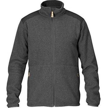 Fjällräven Sten Fleece Jacket - Men's, Dark Grey, Large