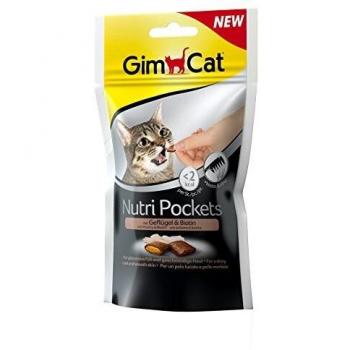 GimCat Nutri Pockets Con Pollo y Biotina Sensitive Skin