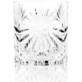 Set de 6 Copas de Whisky Oasis 320 ml en Cristal, Elegante Diseño Italiano