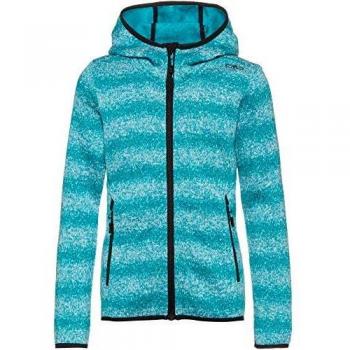 Cmp Heavy Fix Hoodie Fleece 39h0955 Unisex Curacao/White