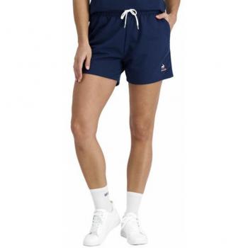 Pantalón corto de deporte para mujer Le Coq Sportif Essentials N°1 en color Azul Victory Blue