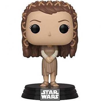 Funko - Pop! Bobble: Star Wars - Ewok Village Leia Figura Coleccionable, Multicolor
