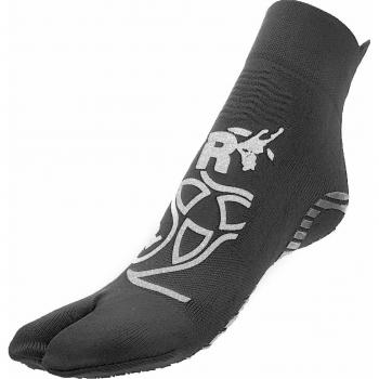 Calcetines de fitness R-Evenge 1 Finger Antiderrapantes Gris (L)