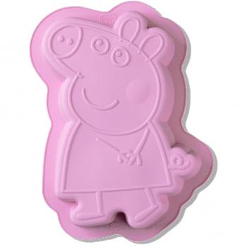 Molde de Silicona Peppa Pig Dr. Oetker 27 x 19,5 cm, Resistente al Calor, Capacidad 1200 ml