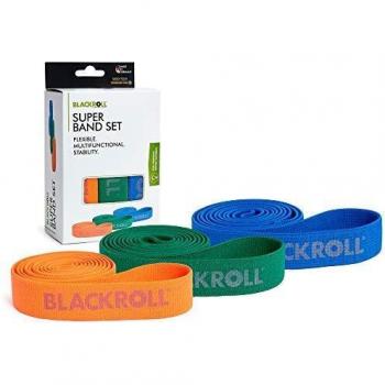 Blackroll Super Band Set - Resistance Bands for Full Body Workout (Set of 3)