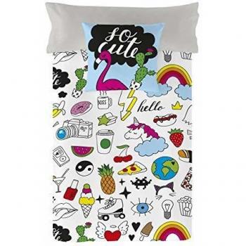 COSTURA Funda nórdica Cool Icons Cama 90 cm