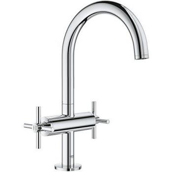 Grifo de lavabo Grohe Atrio New L maneta en cruz