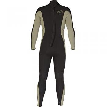 Billabong 4/3mm Absolute 2022 - Traje de Surf con Cremallera en la Espalda para Hombre - Manga Larga - Color Marrón - Talla S