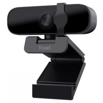 Cámara Web Trust Tanor 1080p Full HD con Micrófono y Filtro de Privacidad, USB, Enfoque Fijo 30 FPS, 85% Plástico Reciclado