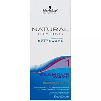 Schwarzkopf Professional Natural Styling Glamour Wave Kit (Perm Lotion 80 ml + Neutralizer 100 ml)